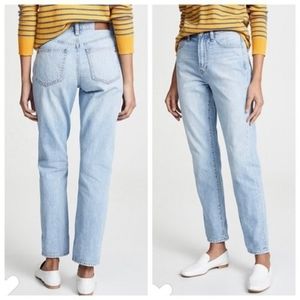 Madewell The Perfect Summer Straight Leg Jeans 27